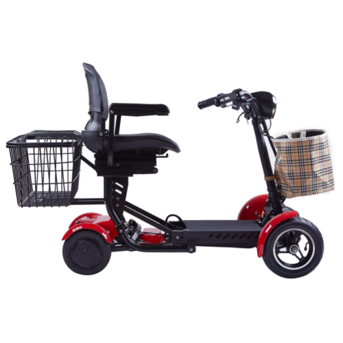 Four Wheel Lightweight Electric Mobility Scooter Disabled